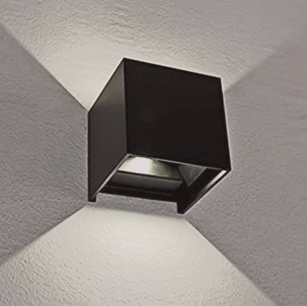 Square LED sconce lamps